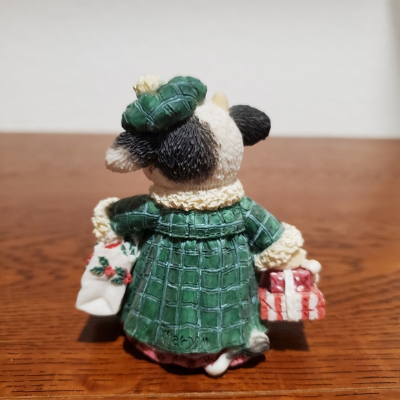 Mary's Moo Moos "Shop Till The Cows Come Home" Figurine - Picture 3 of 6